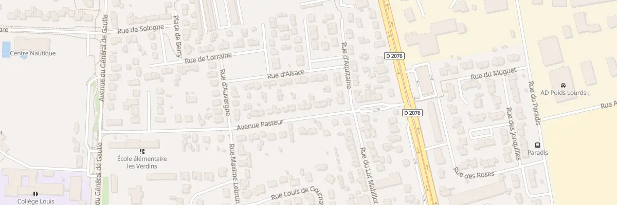 Plan du 25 Av Pasteur à Saint-Doulchard