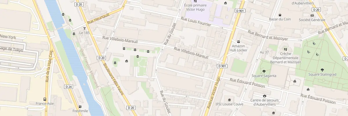 Plan du 35 Rue du Goulet à Aubervilliers