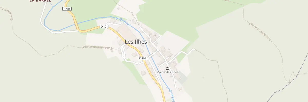 Plan du 17 Le Village aux Ilhes