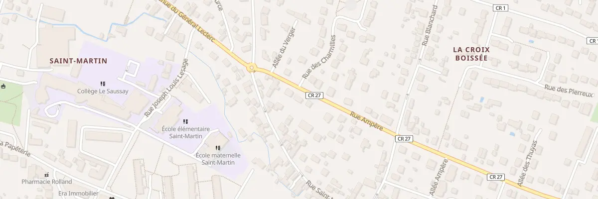 Plan du 51 Rue Ampère à Ballancourt-sur-Essonne