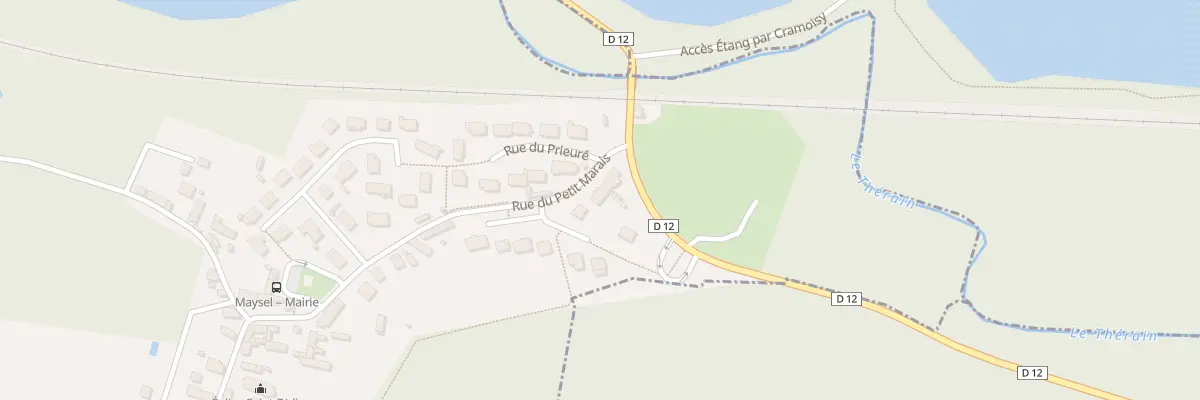 Plan du 22 Rue du Petit Marais à Maysel