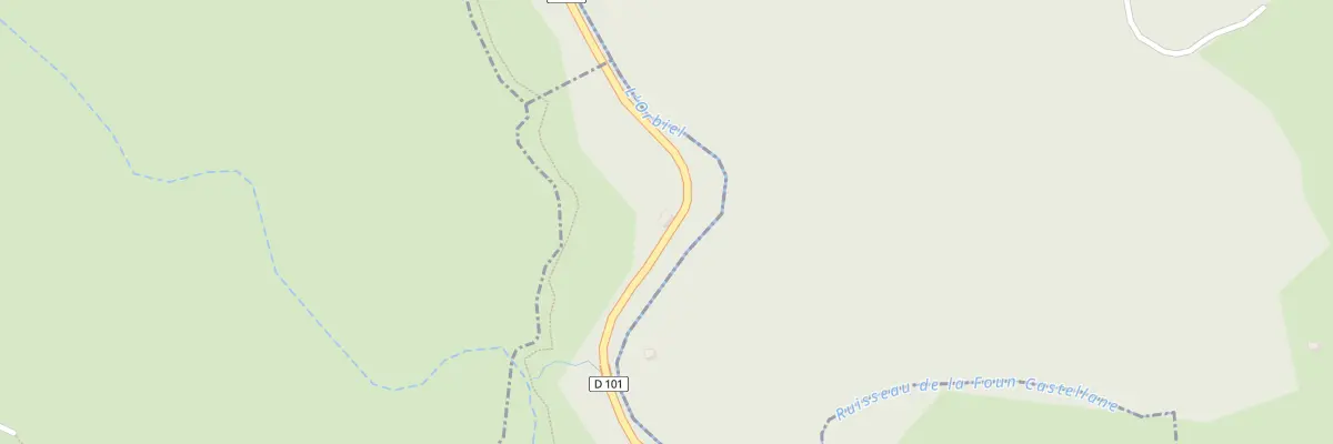 Plan du 68 Les Chateaux à Lastours