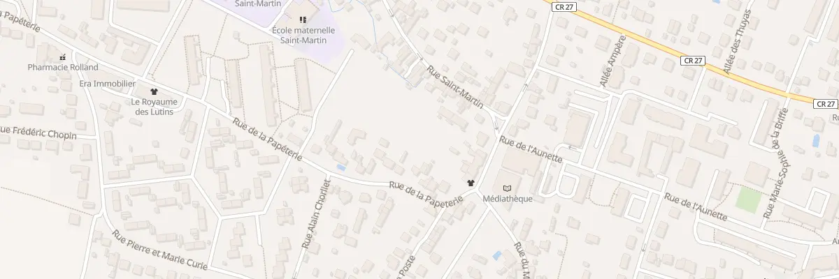 Plan du 10 Rue de la Papeterie à Ballancourt-sur-Essonne