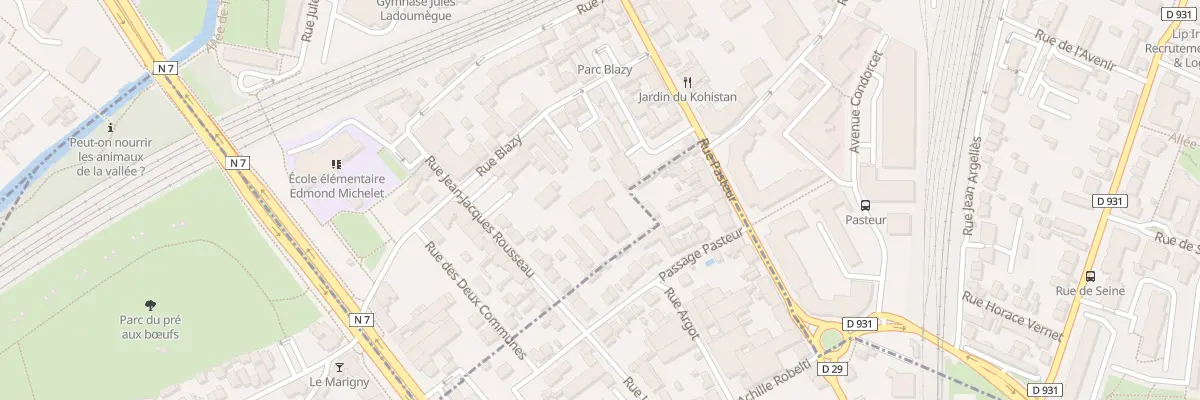 Plan du 1B Rue Pasteur à Juvisy-sur-Orge