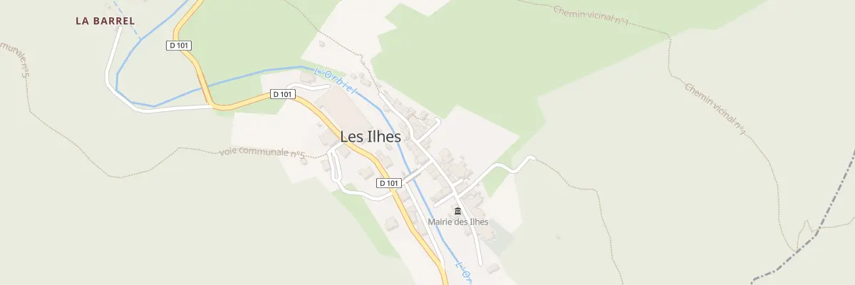 Plan du 19 Le Village aux Ilhes