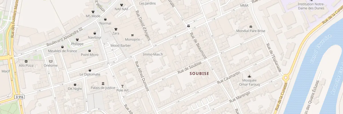 Plan du 20 Rue du Sud à Dunkerque