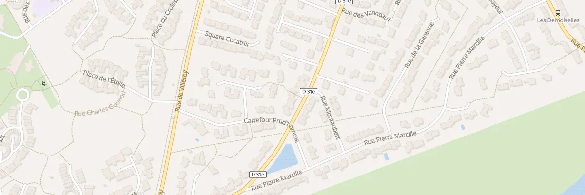 Plan du 52 Rue Charles de Gaulle à Bondoufle