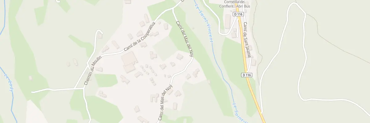 Plan du 160 Cami Del Mas Del Noy à Corneilla-de-Conflent