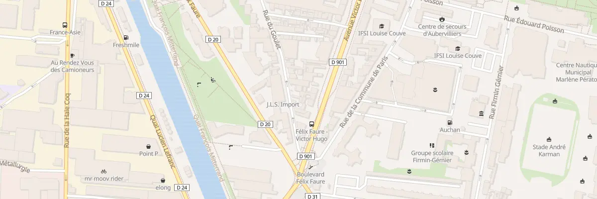 Plan du 65 Rue du Goulet à Aubervilliers