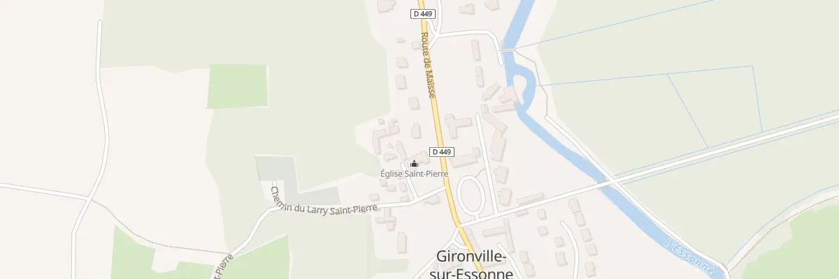Plan du 1 Rte de Maisse à Gironville-sur-Essonne