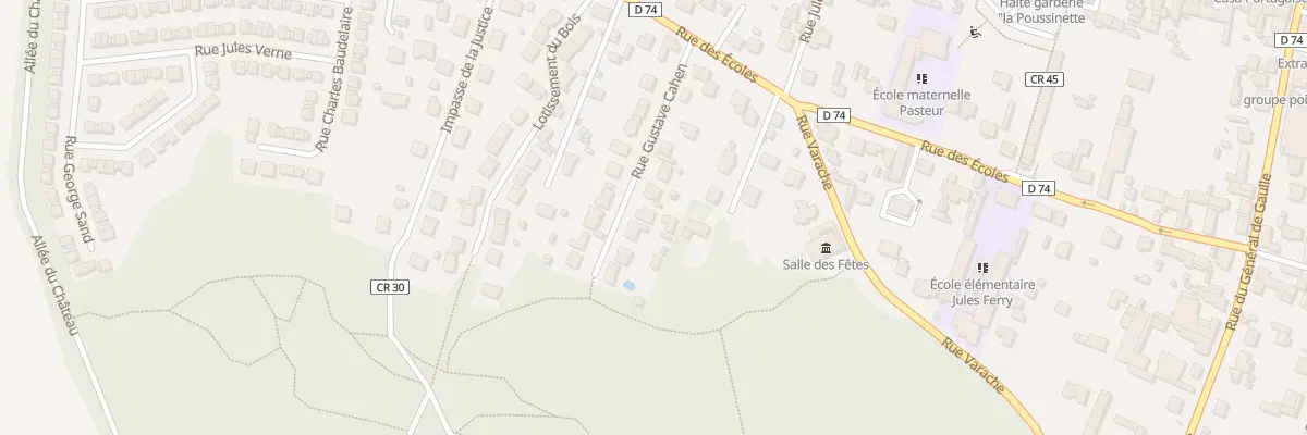 Plan du 7B Rue Gustave Cahen à Ballancourt-sur-Essonne