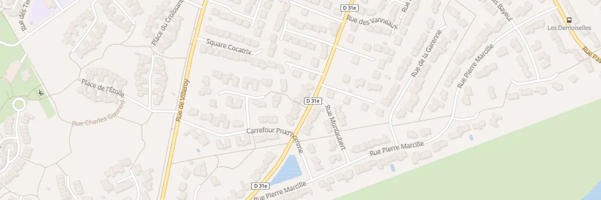 Plan du 50 Rue Charles de Gaulle à Bondoufle