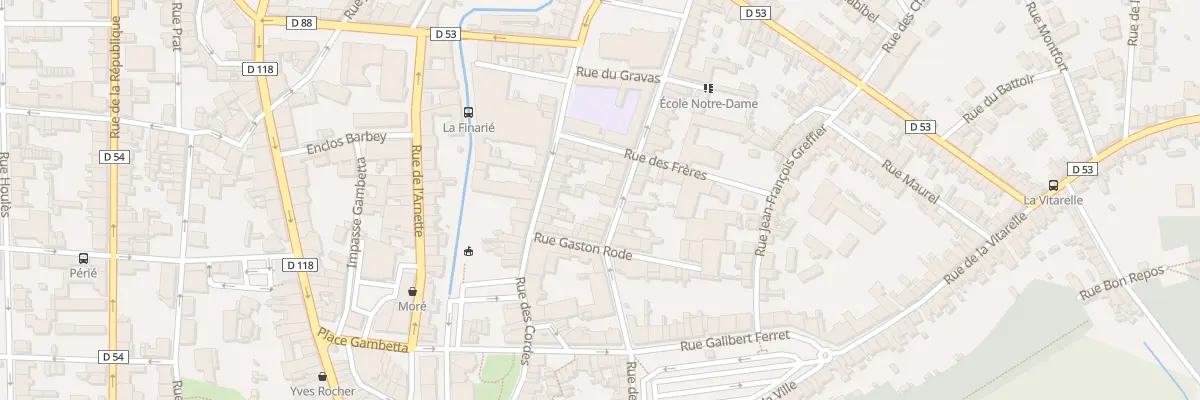 Plan du 17 Rue Meyer à Mazamet
