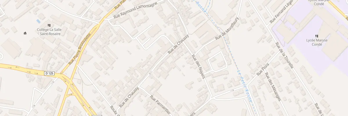 Plan du 41B Rue du Chaussy à Sarcelles
