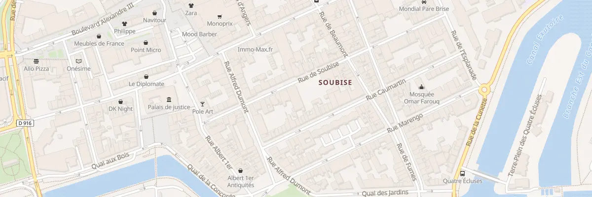 Plan du 26B Rue de Soubise à Dunkerque