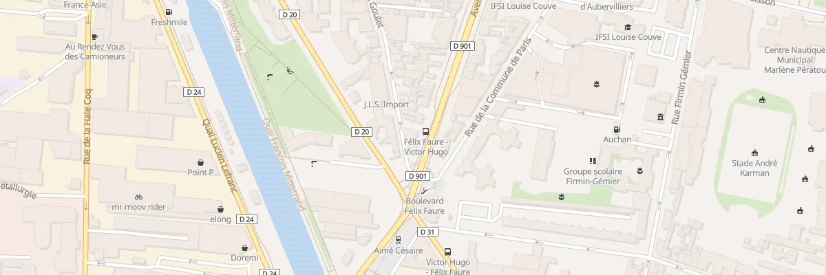 Plan du 73 Rue du Goulet à Aubervilliers