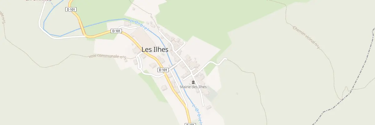 Plan du 23 Le Village aux Ilhes