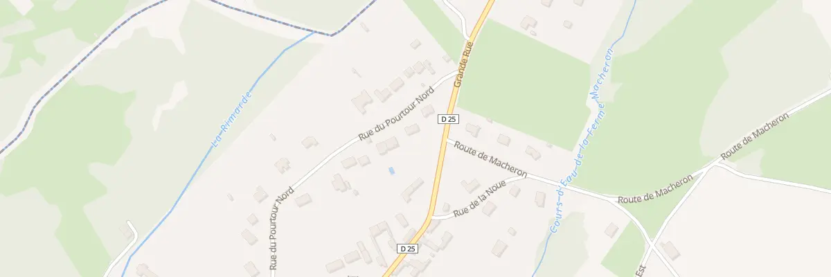 Plan du 21 Rue du Pourtour Nord à La Neuville-sur-Essonne