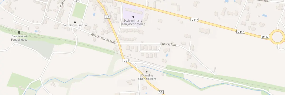 Plan du 10 Rue du Parc à Caudiès-de-Fenouillèdes