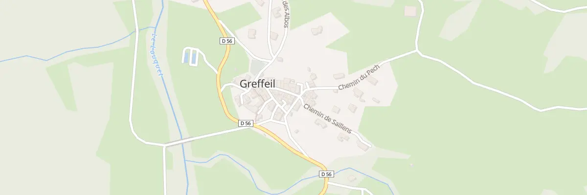 Plan du 12 Rue Grande de la Mairie à Greffeil