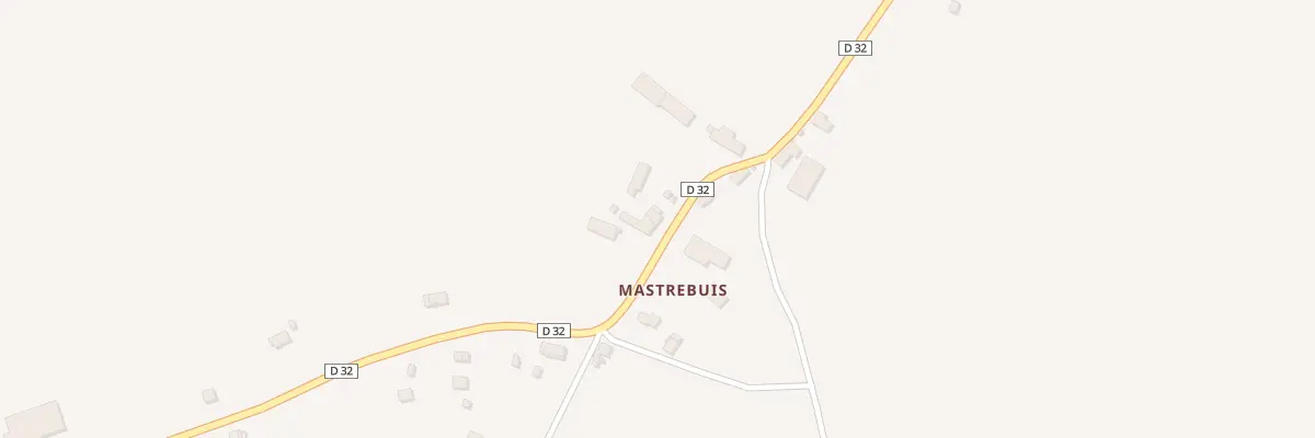 Plan du 8 Rte du Mastrebuis à Roannes-Saint-Mary