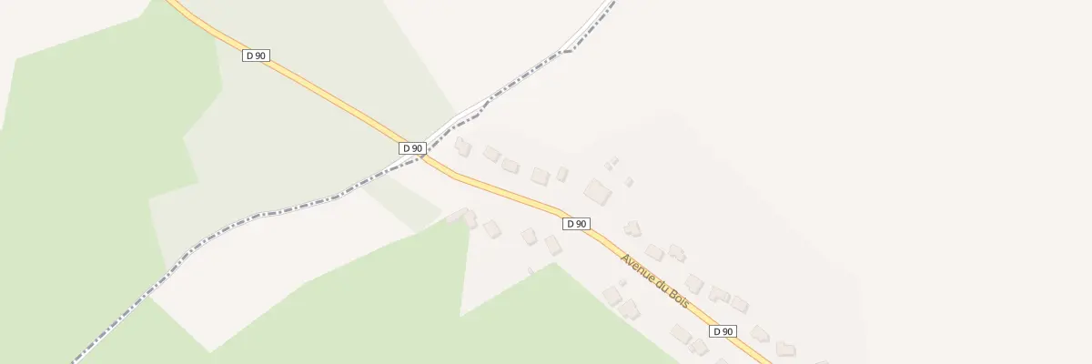 Plan du 34 Av du Bois à Bailleul-lès-Pernes
