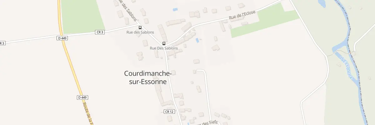 Plan du 4 Rue de l’Eclose à Courdimanche-sur-Essonne