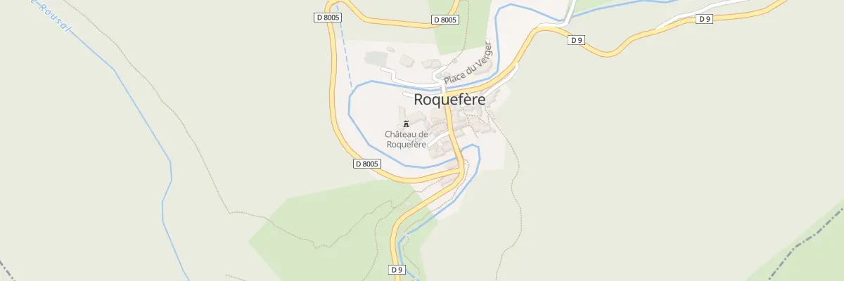 Plan du 3 Che d’Engalière à Roquefère
