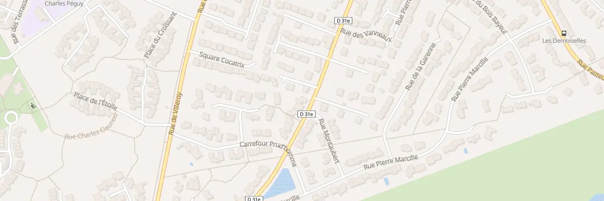 Plan du 46 Rue Charles de Gaulle à Bondoufle