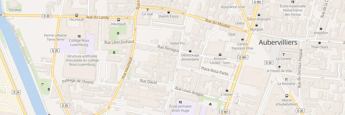 Plan du 14 Rue du Goulet à Aubervilliers