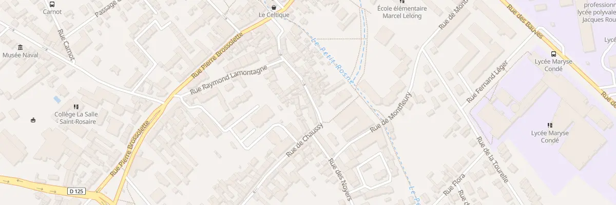 Plan du 26 Rue du Chaussy à Sarcelles