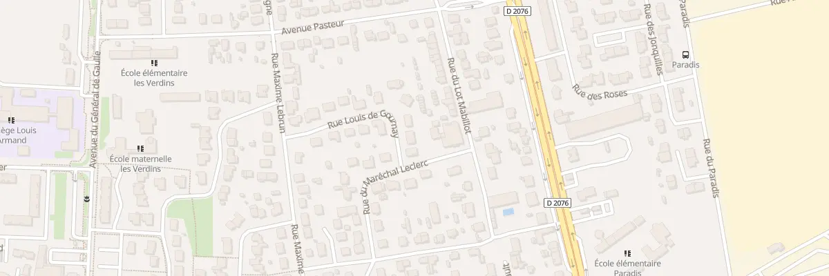 Plan du 17 Rue Louis de Gournay à Saint-Doulchard