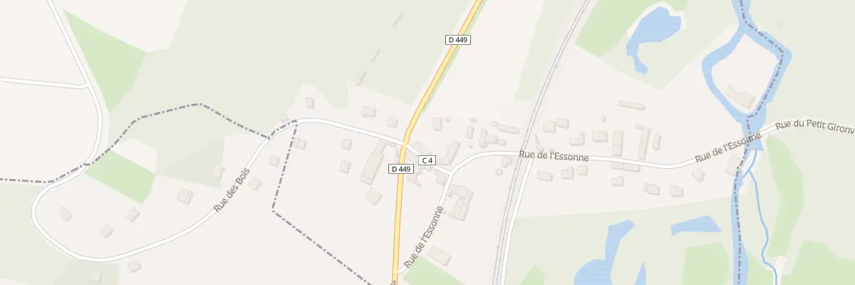 Plan du 5056 Rue de l’Essonne à Gironville-sur-Essonne
