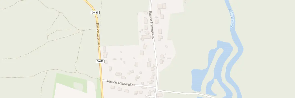 Plan du 46Q Rue de Tramerolles à Maisse