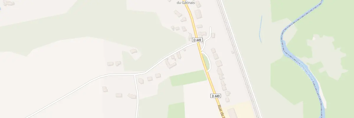 Plan du 3 Rue de Sauxcelles à Prunay-sur-Essonne