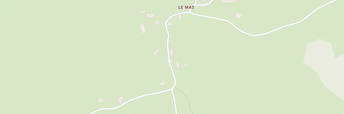 Plan du 5003 Le Mas Bas à Veyrières