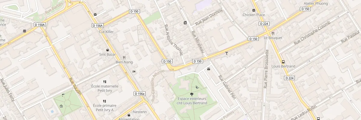 Plan du 22 Rue Louis Bertrand à Ivry-sur-Seine
