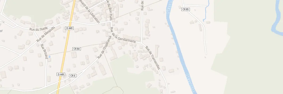 Plan du 20 Rue de la Gendarmerie à Maisse