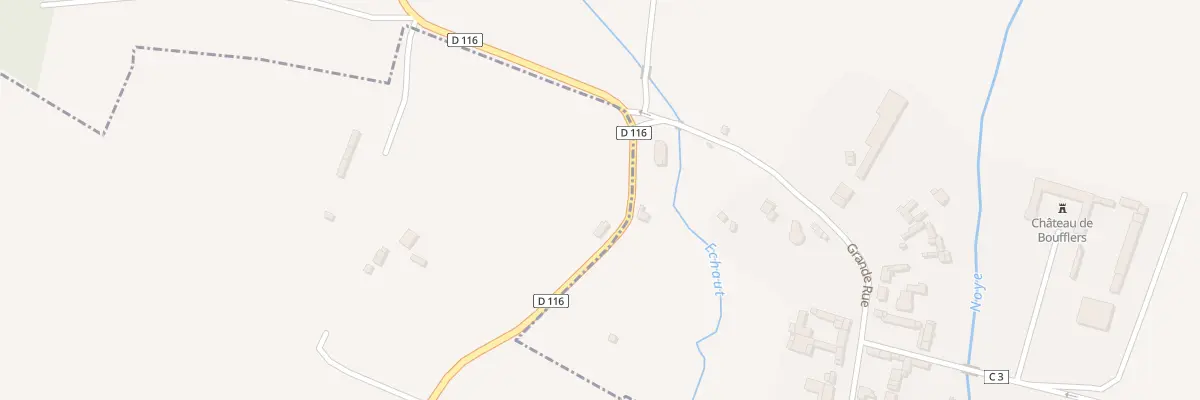 Plan du 3B La Chau de Remiencourt à Guyencourt-sur-Noye
