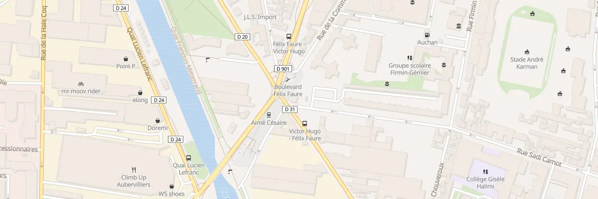 Plan du 98 Rue Sadi Carnot à Aubervilliers