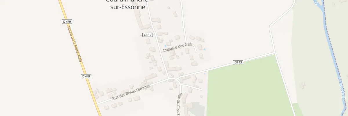 Plan du 4 Rue de la Verderie à Courdimanche-sur-Essonne