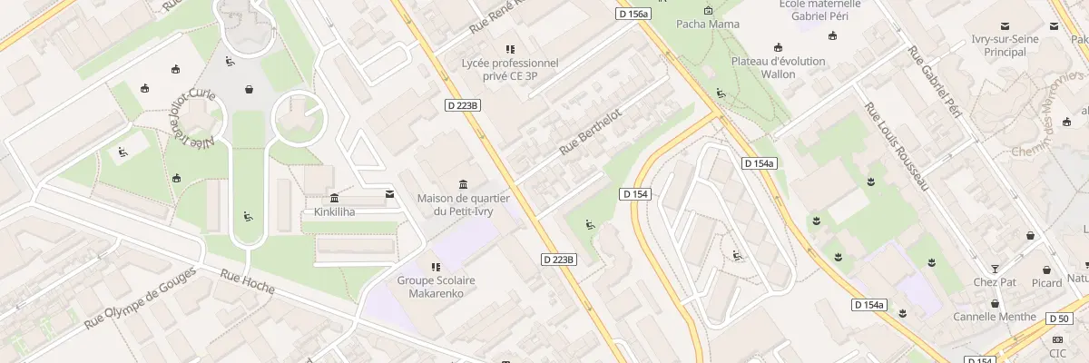 Plan du 31 Rue Berthelot à Ivry-sur-Seine