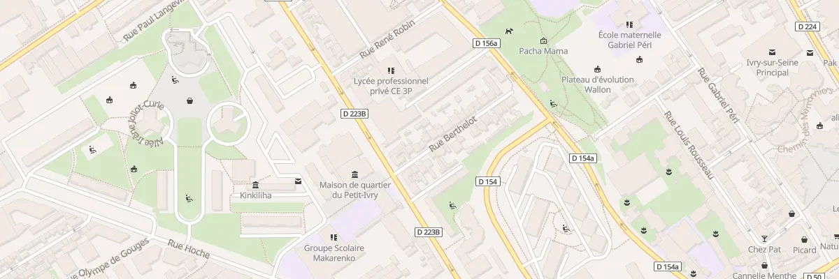 Plan du 26 Rue Berthelot à Ivry-sur-Seine