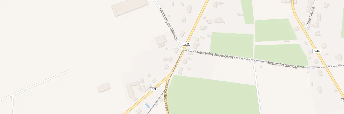 Plan du 44 Fg d’Orléans à Boiscommun