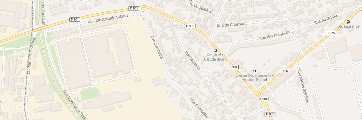 Plan du 41 Rue Michelet à Stains
