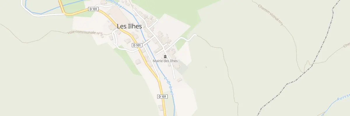 Plan du 35 Le Village aux Ilhes