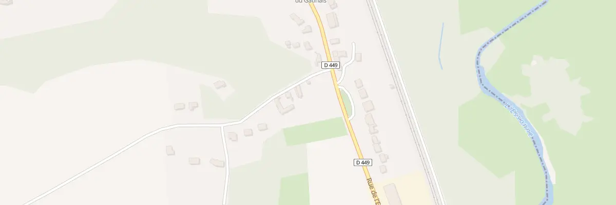Plan du 1 Rue de Sauxcelles à Prunay-sur-Essonne