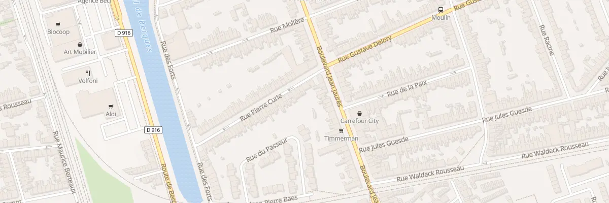 Plan du 5 Rue Pierre Curie à Coudekerque-Branche