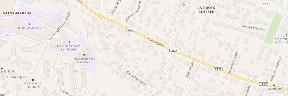 Plan du 39 Rue Ampère à Ballancourt-sur-Essonne