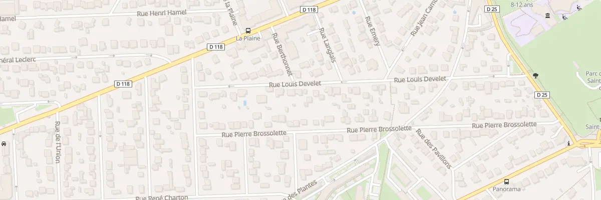Plan du 29 Rue Louis Develet à Athis-Mons